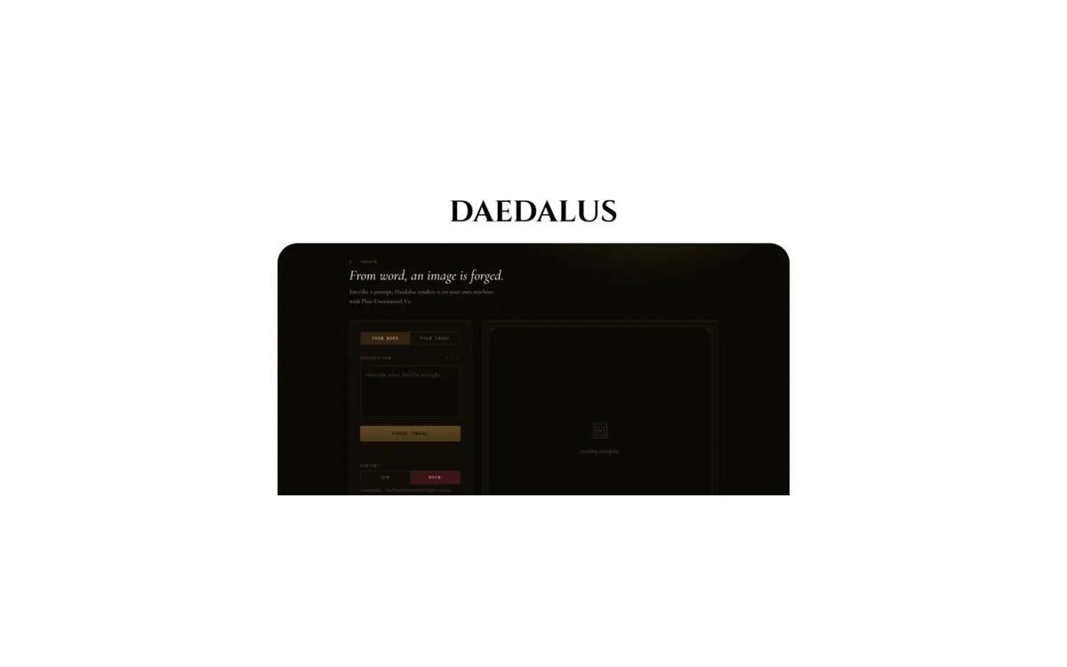 Daedalus preview